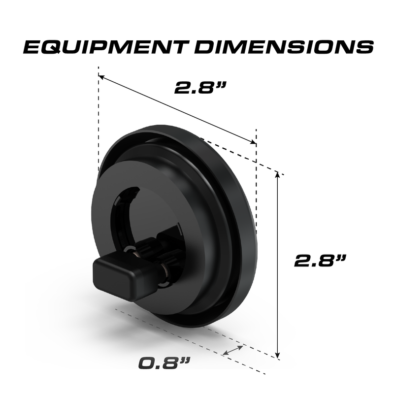 Feniex 2" Round Marker Light Dimensions