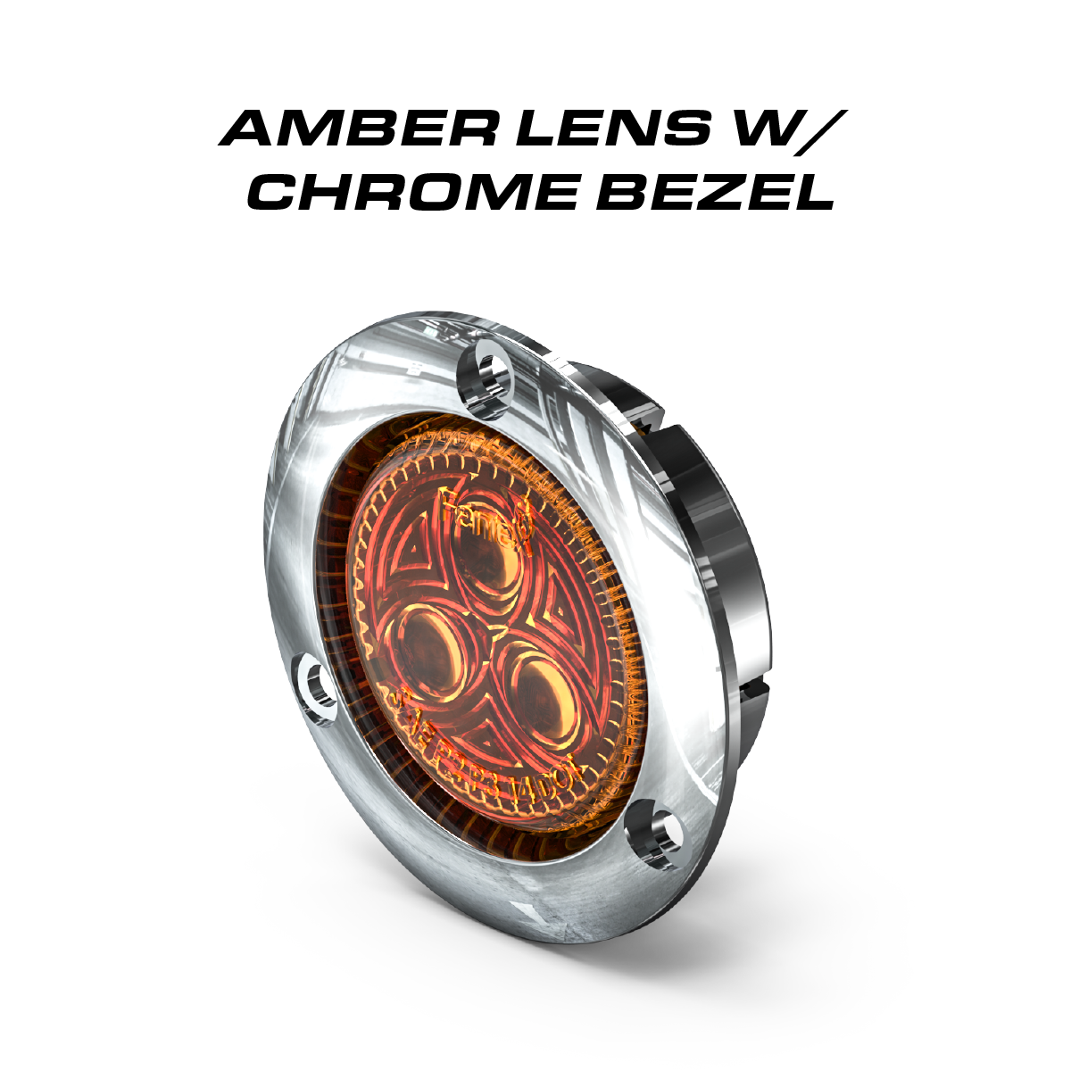 Feniex 2" Round Marker Chrome Bezel