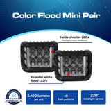 UBL Color Flood Mini Pair