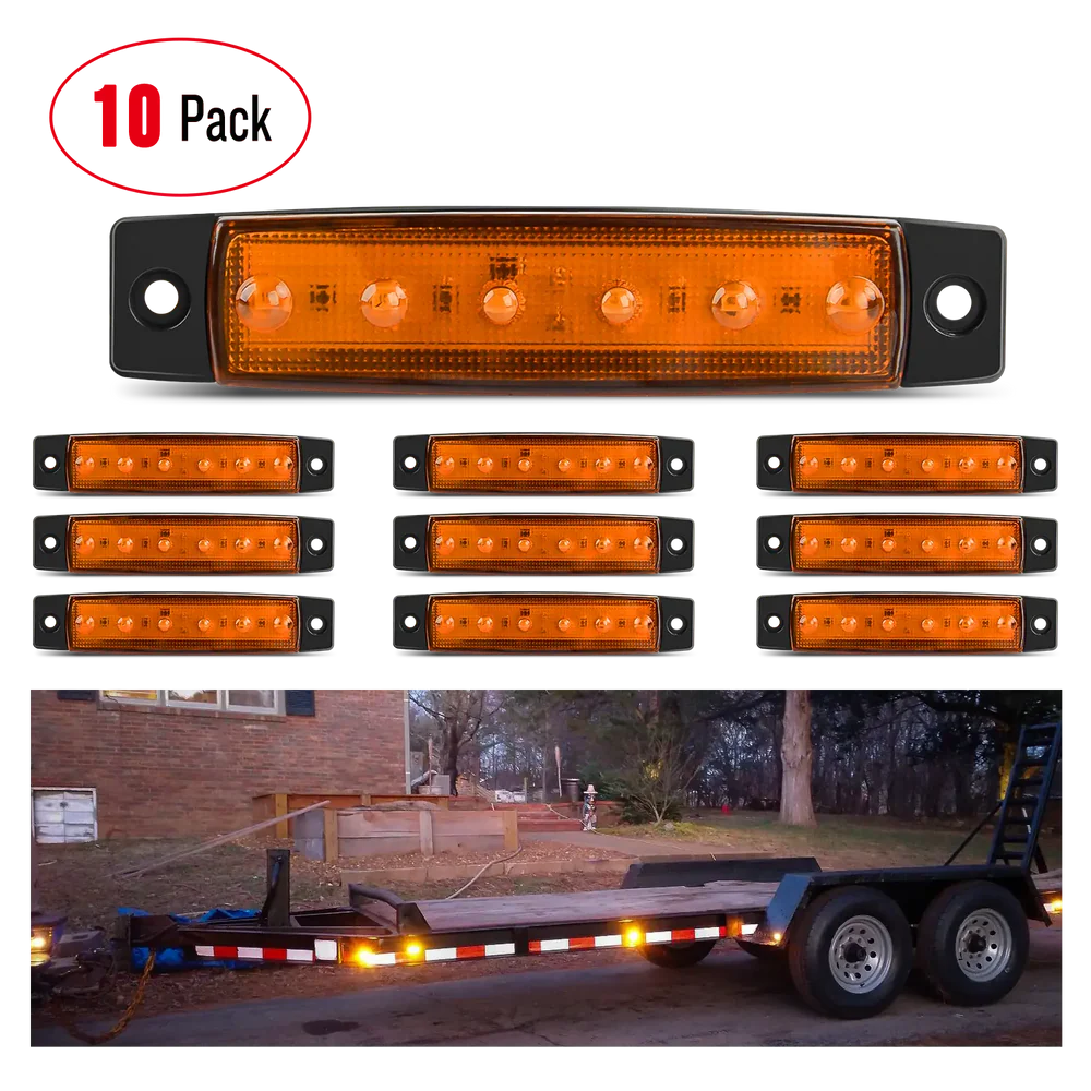 Nilight 3.8 Inch Side Marker Lights (10pcs)