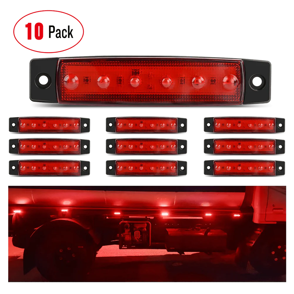 Nilight 3.8 Inch Side Marker Lights (10pcs)