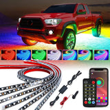 Nilight Rock Light Underglow Strips 6pcs