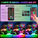 Nilight Underglow Kit for EZGO Yamaha Club Car
