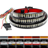 Nilight Tailgate Strip Red/White/Amber LEDs