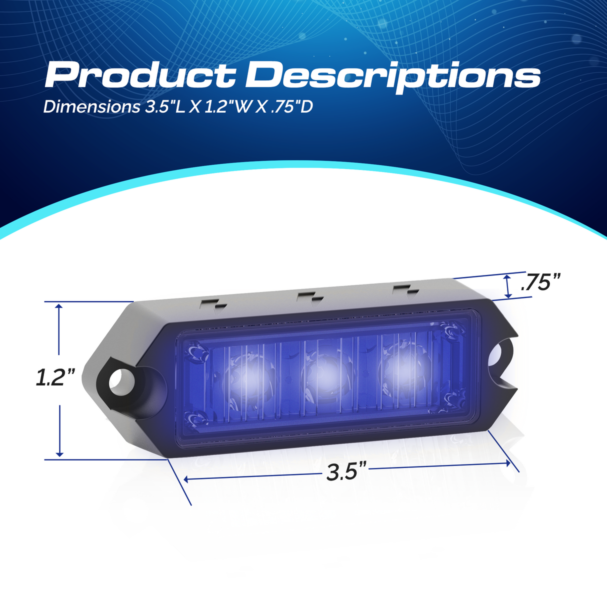 UBL G3 Surface Mount Dimensions