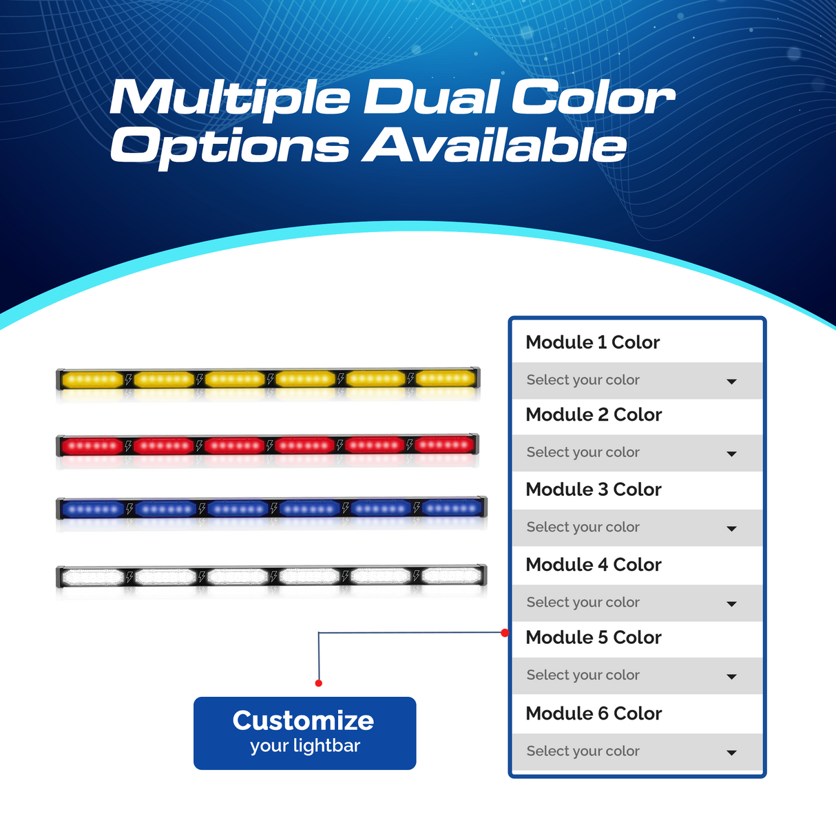 UBL U-Lite 600 Dual Color Stick Light