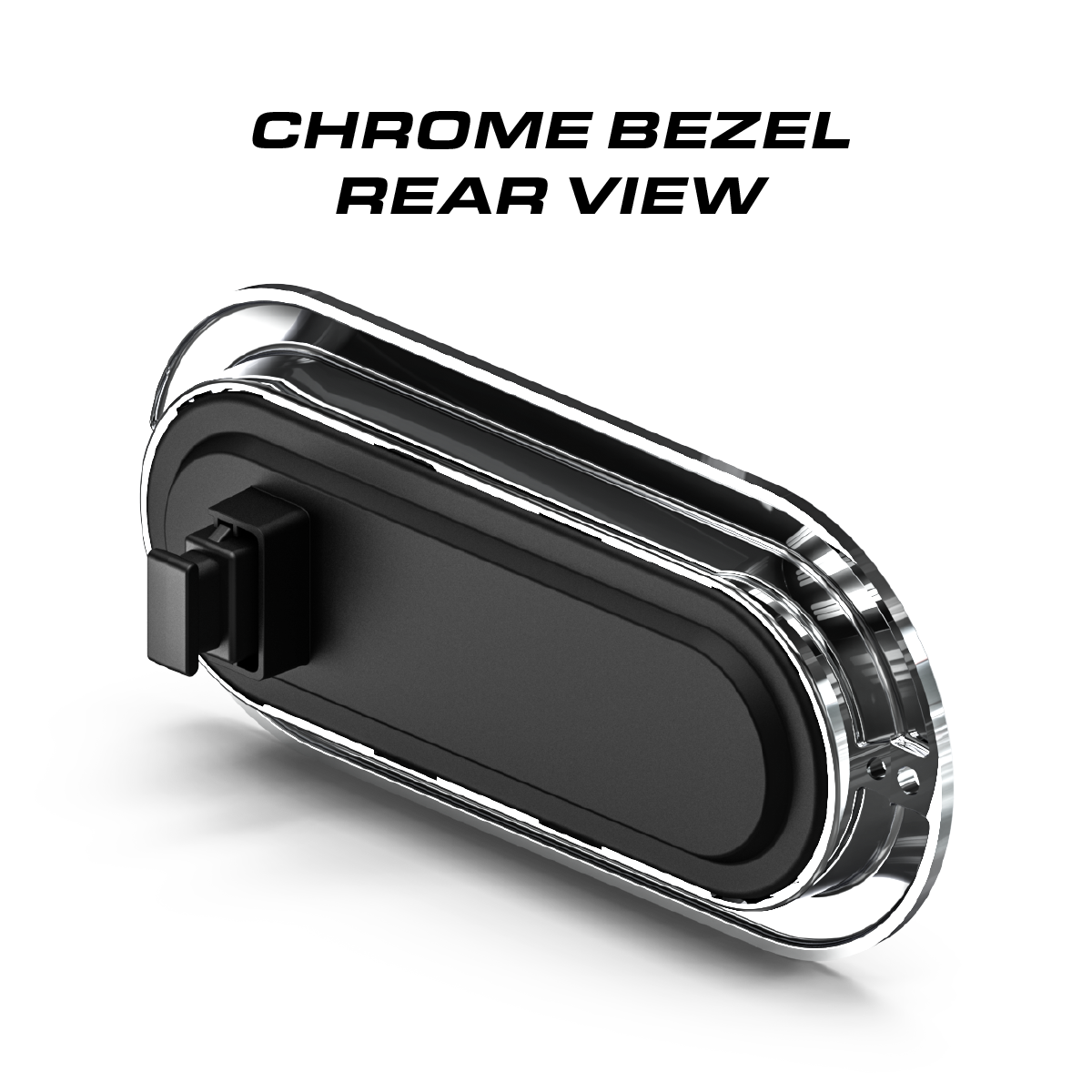 Feniex 6" Oval STTR Chrome Bezel