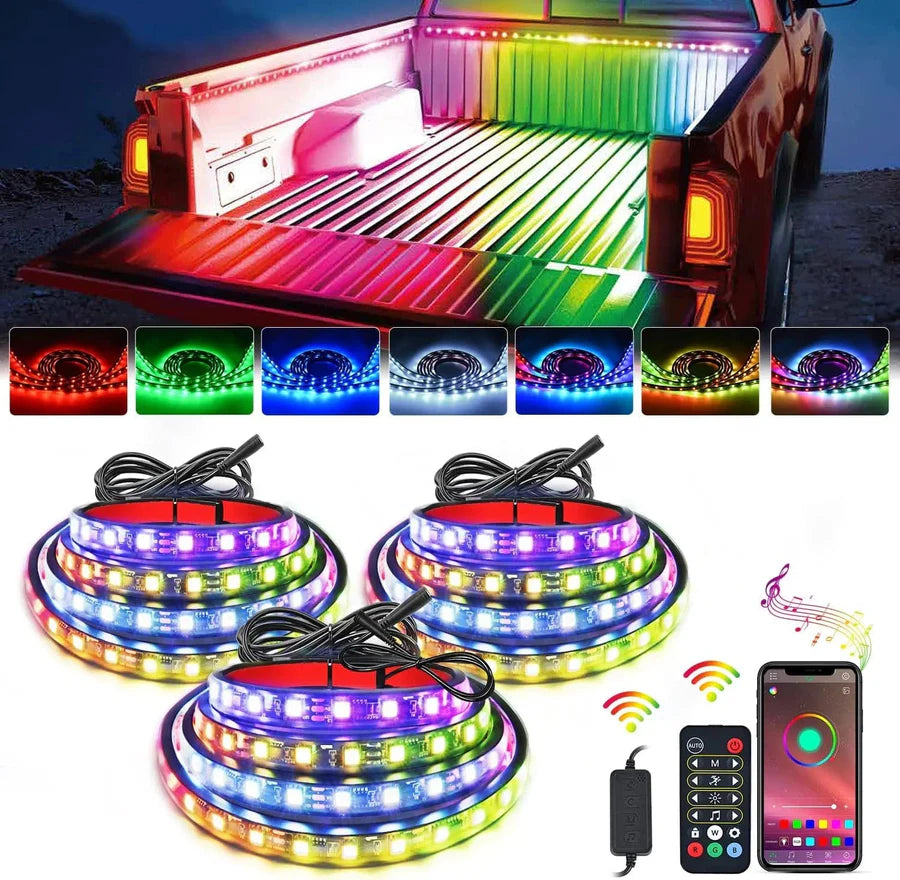 Nilight Truck Bed Light Strip RGB LEDs