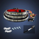 Nilight Tailgate Strip Red/White/Amber LEDs