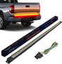 Nilight Aluminum Tailgate Bar Red/White/Amber LEDs