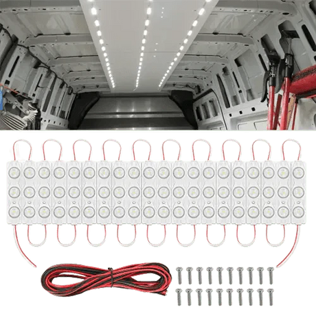 Nilight Interior Light Kit White LEDs