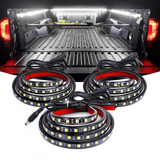 Nilight Truck Bed Light Strip White LEDs
