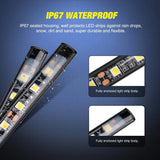 Nilight Truck Bed Light Strip White LEDs