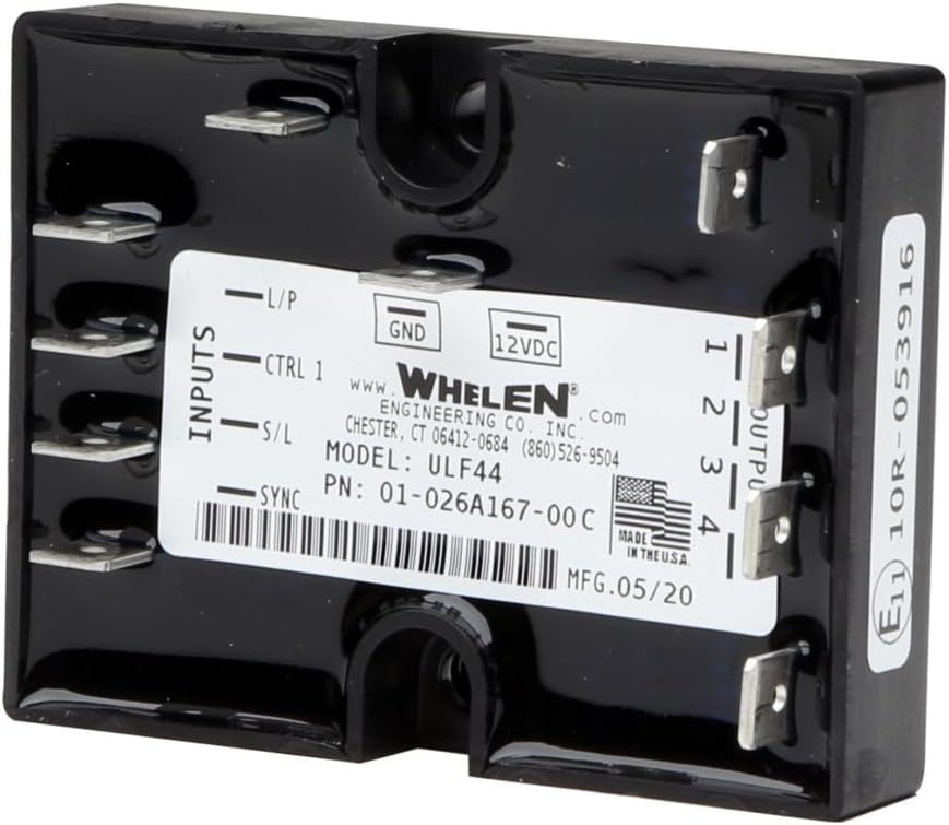 Whelen Four Outlet, Four Channel LED Flasher