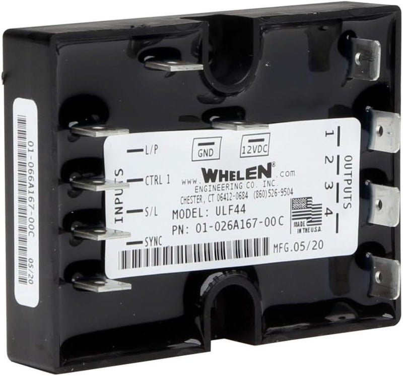 Whelen Four Outlet, Four Channel LED Flasher