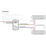 Able2/Sho-Me 11.1005SF-27 LED Flasher with 27 Strobe-Style Patterns