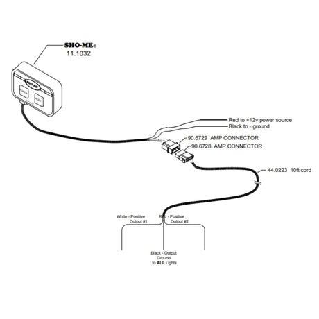 Sho-Me Micro Switch with Flasher