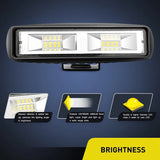 Nilight Off Road LED Light Bar 48W 2pk