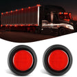 Nilight 2.5" Round Marker Clearance Lights (Pair)