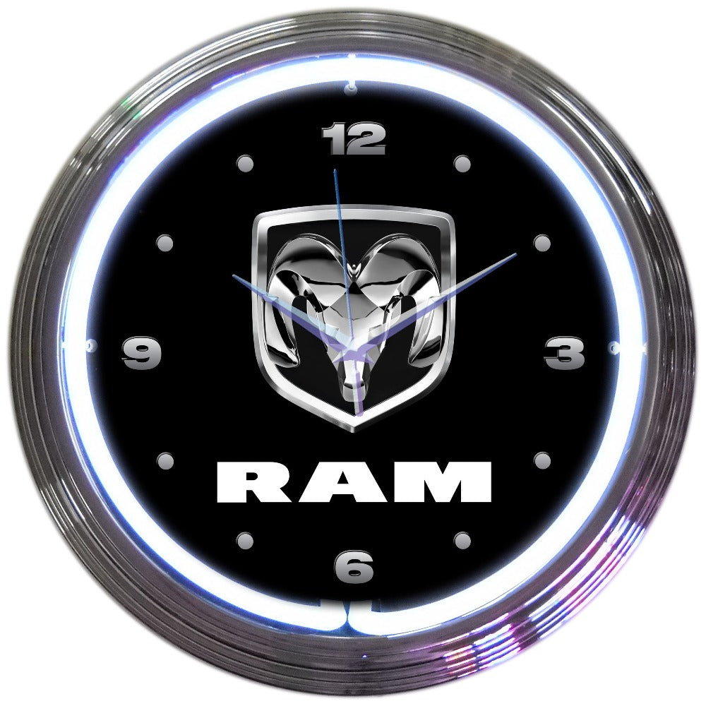 Neonetics Ram Neon Clock