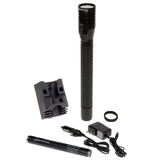 Nightstick Metal Full-Size Dual-Light Rechargeable Flashlight