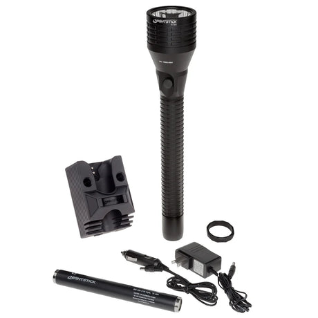 Nightstick Metal Full-Size Rechargeable Flashlight