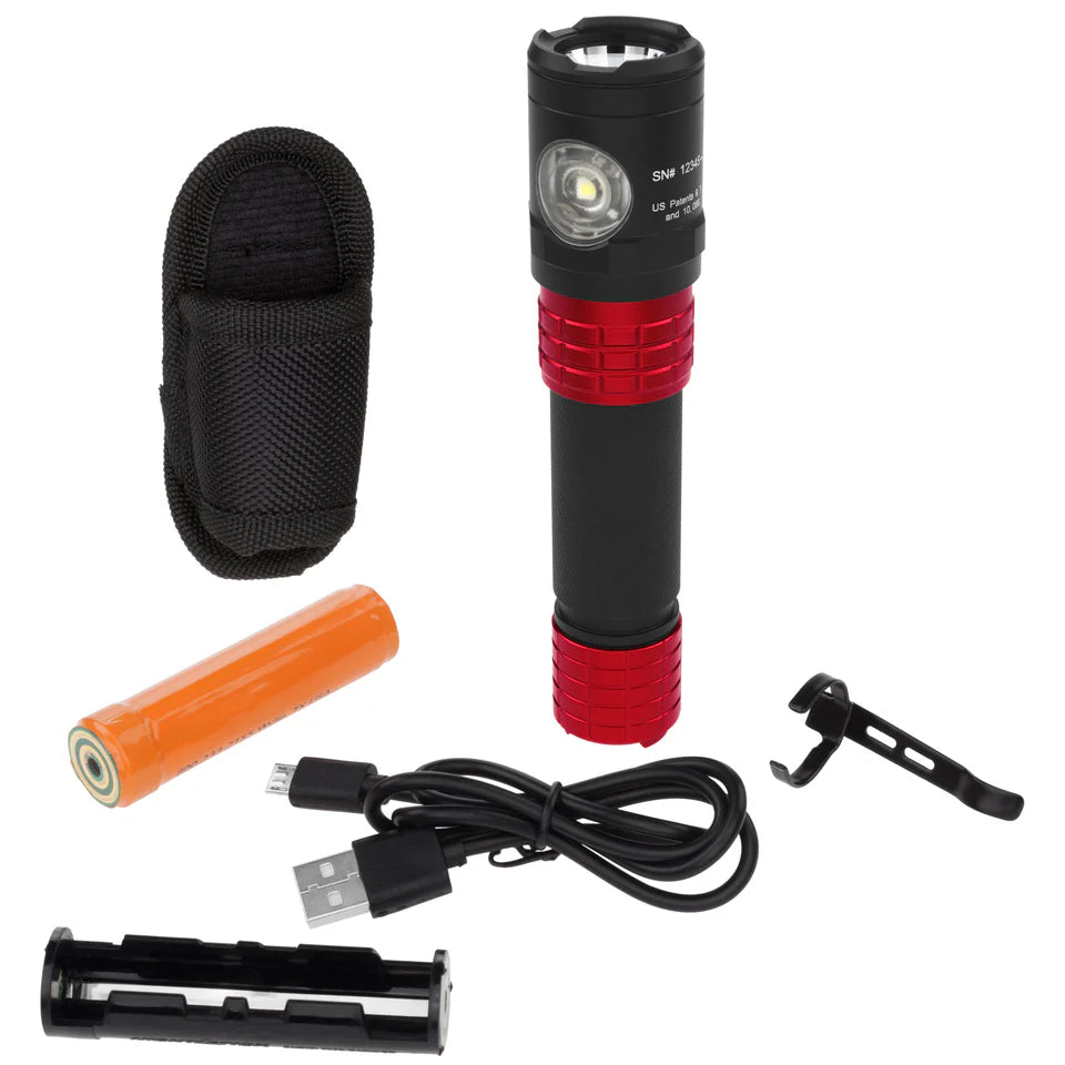 Nightstick Rechargeable Flashlight w/Holster