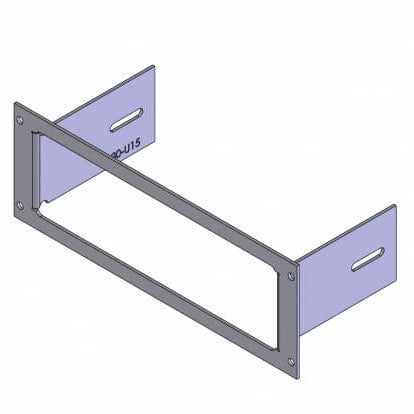Havis 1-Piece Equipment Mounting Bracket, 3″ Mounting Space, Fits Uniden BCT15 (Used, Open Box)