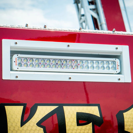 Firetech Recessed 7,000 Lumen LED Work and Area Light – Fixed Position