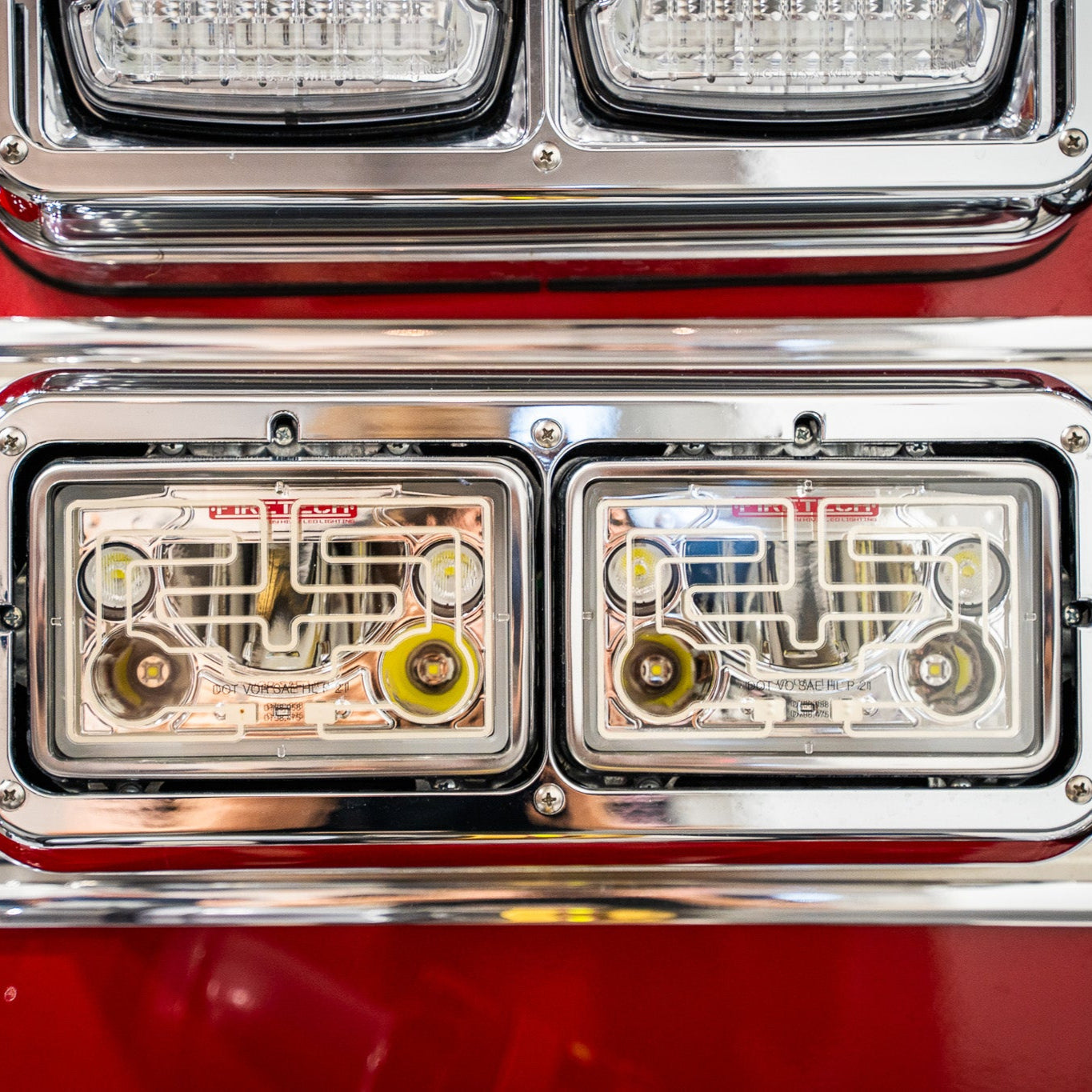 Firetech 4″ X 6″ Heated LED Headlights – Ultra Bright Lightz