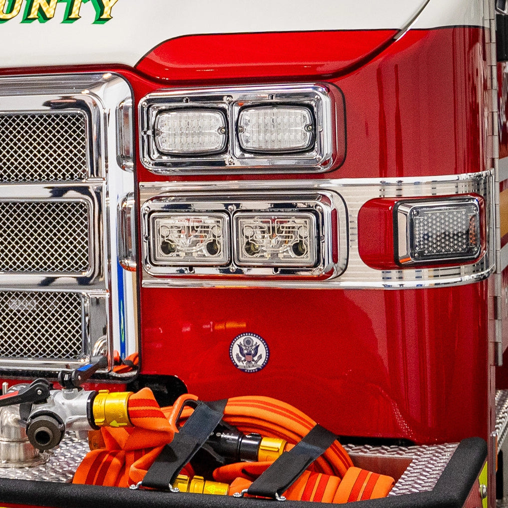 Firetech 4″ X 6″ Heated LED Headlights