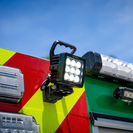 Firetech 9 LED Work and Area Light with Handle and Swivel Mount