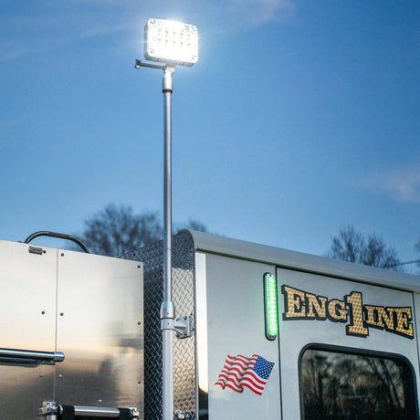 Firetech Guardian Series Pole-Mounted LED Scene Light