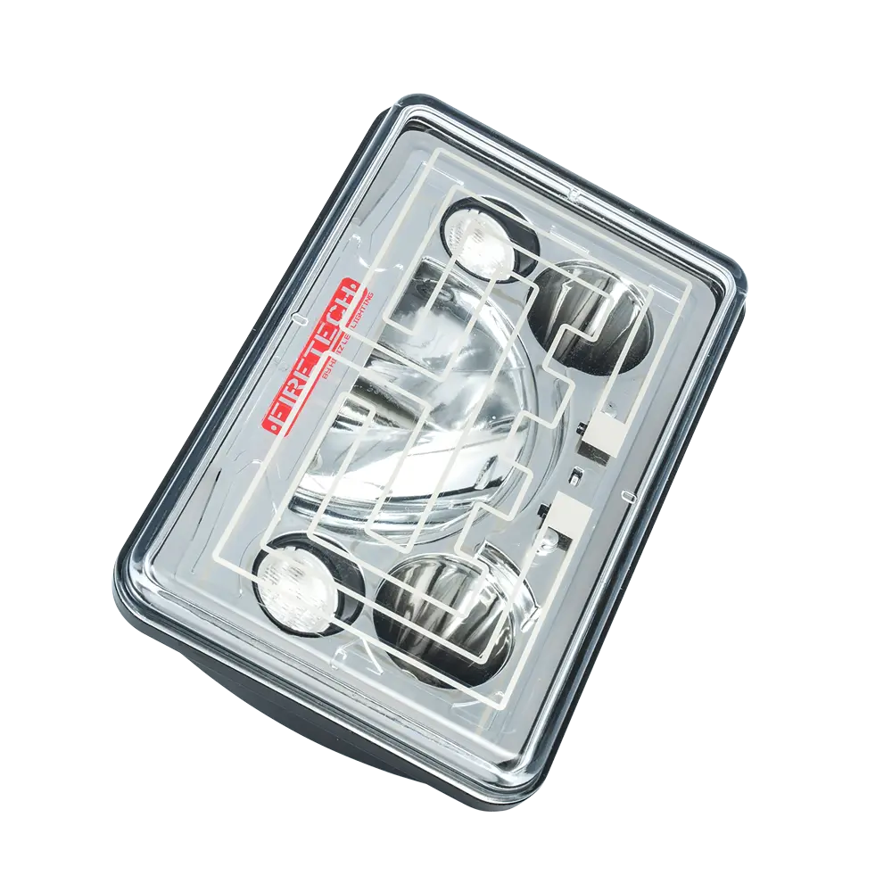 Firetech 4″ X 6″ Heated LED Headlights
