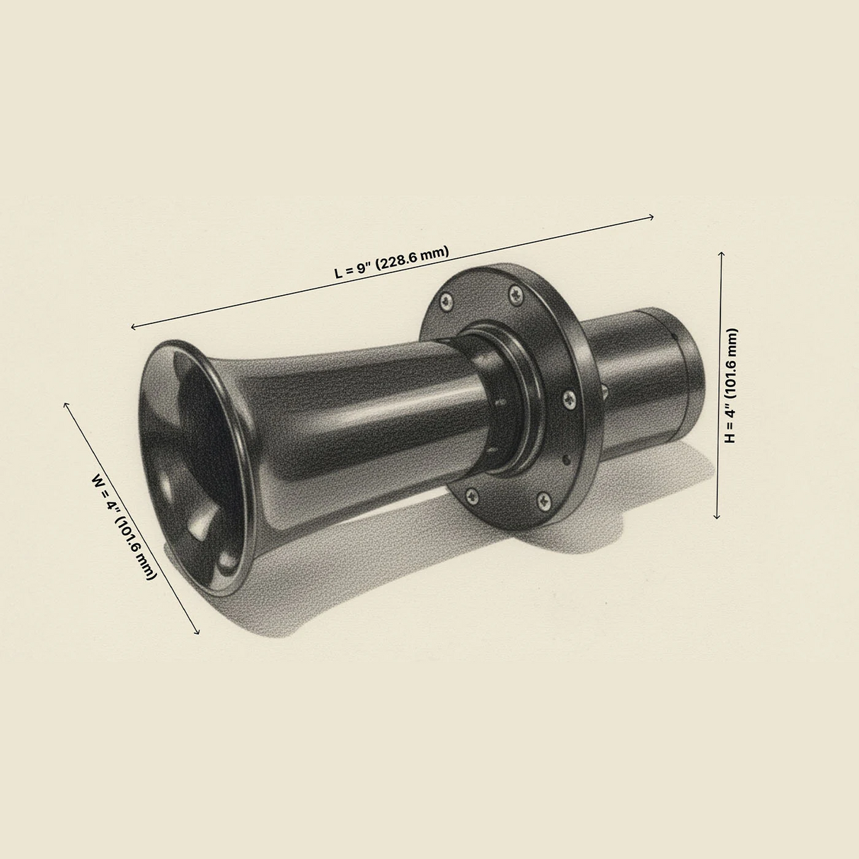 HornBlasters Motor-Driven Oogah/Klaxon Horn