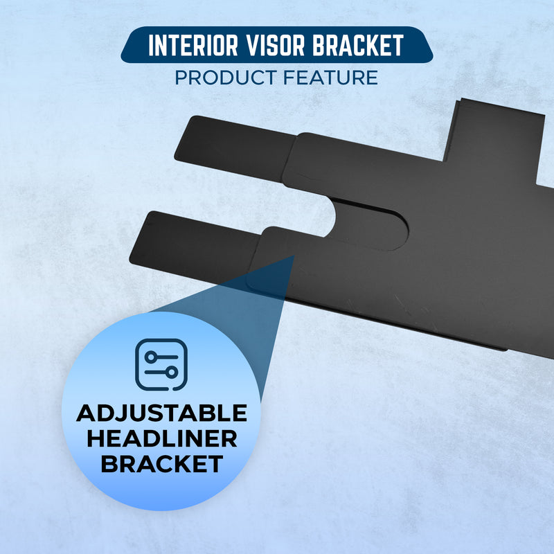 UBL Interior Visor Bracket with Extension