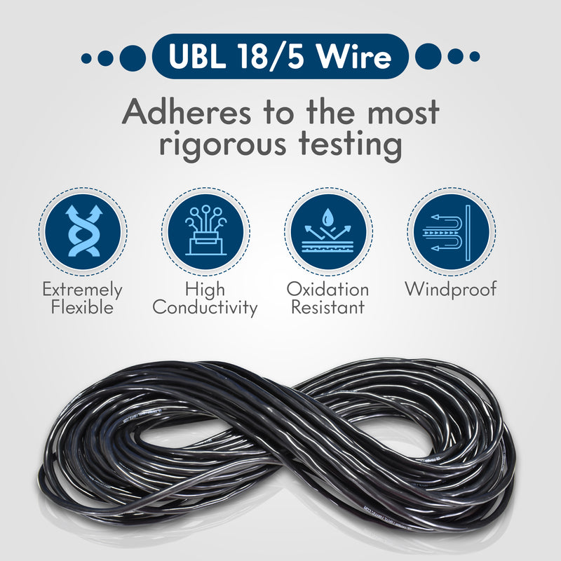 UBL 18/5 Wire - 1 Foot