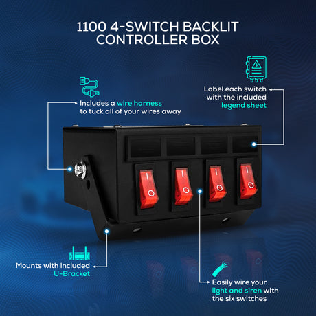 UBL 1100 4-Switch Box