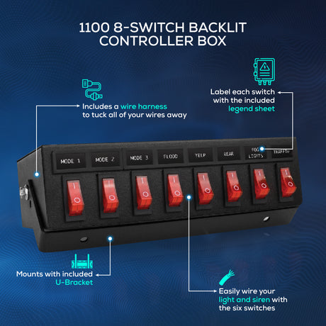 UBL 1100 8-Switch Box