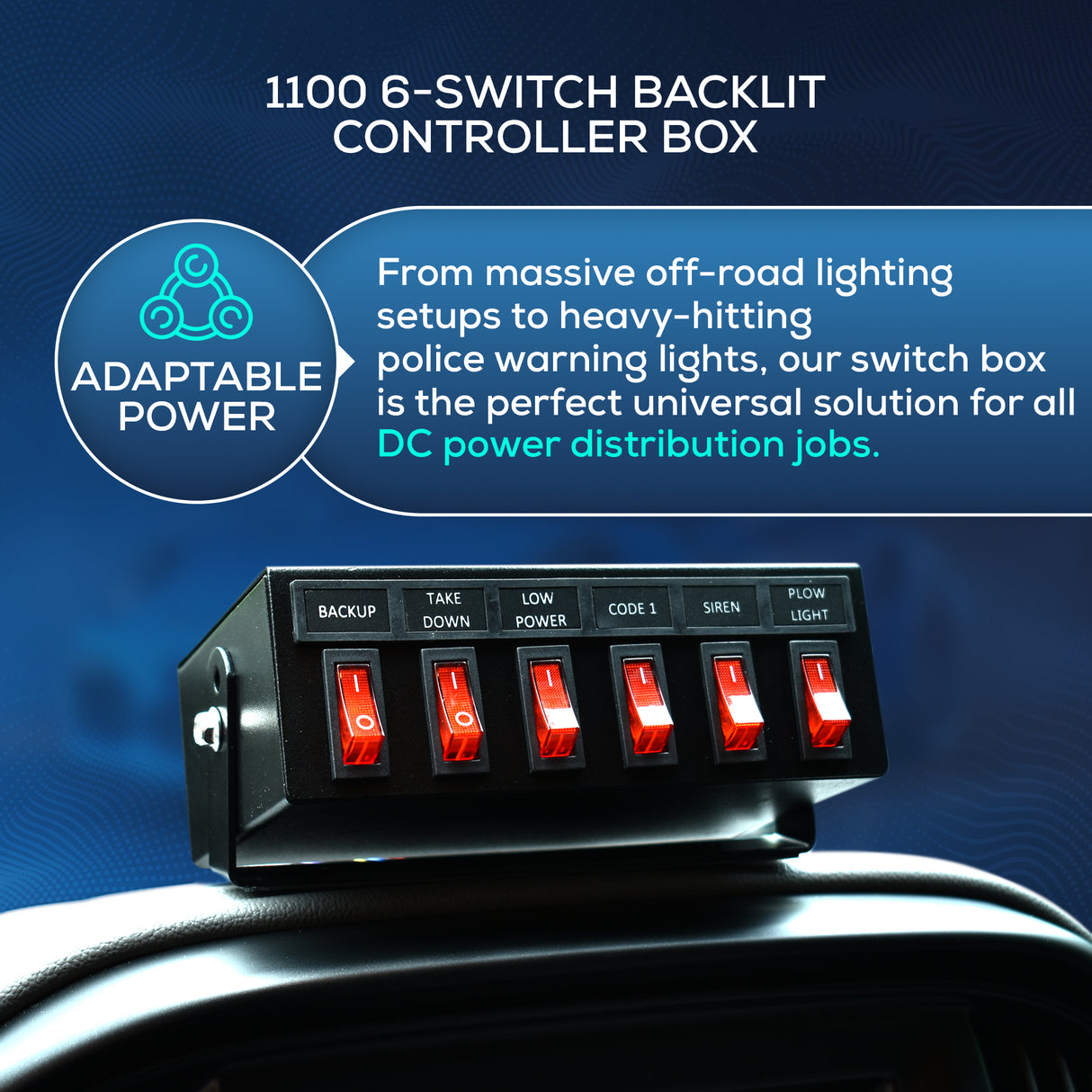 UBL 1100 6-Switch Box