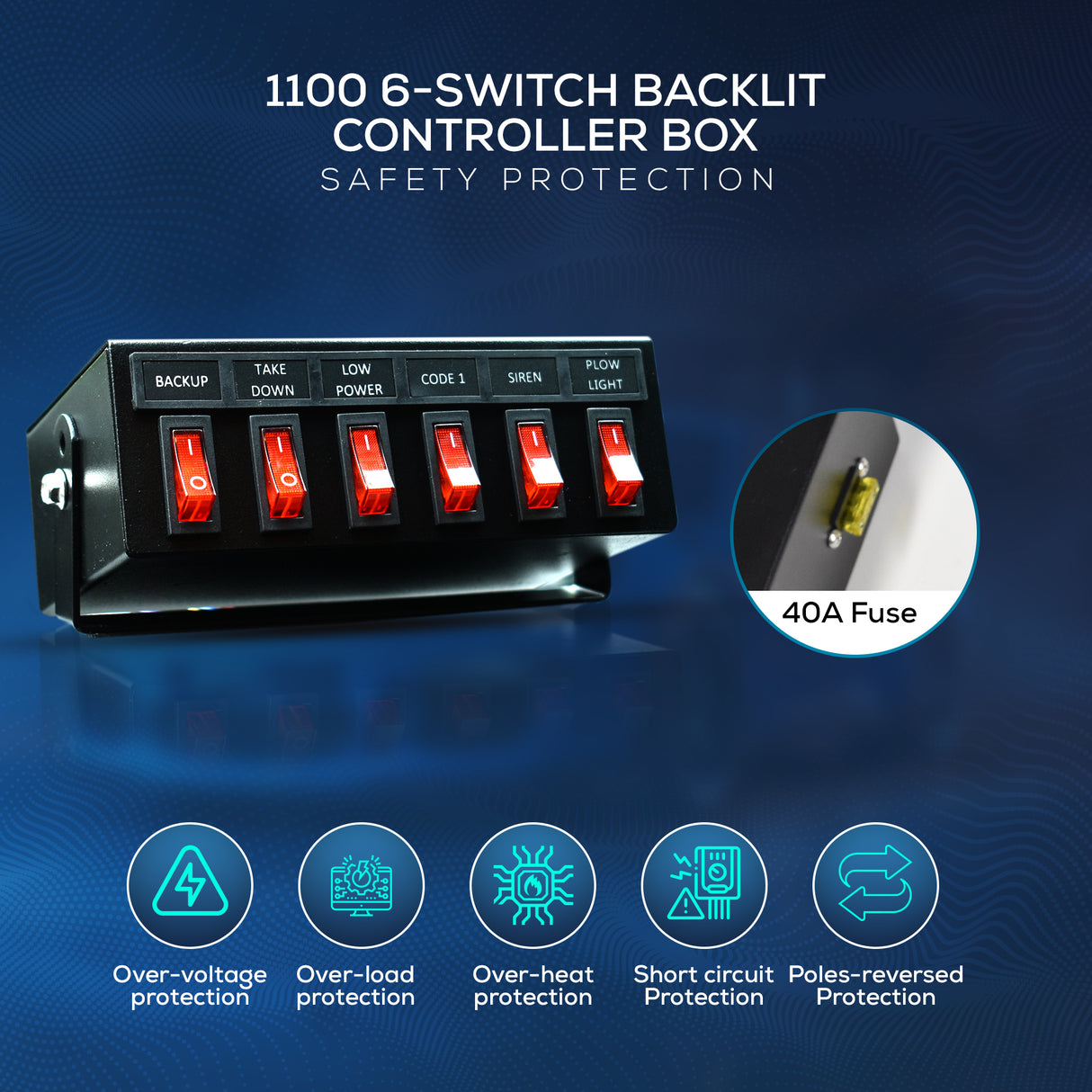 UBL 1100 6-Switch Box