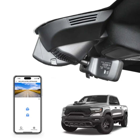 Mangoal 4K Dash Cam Custom fit for 5th Gen Dodge RAM