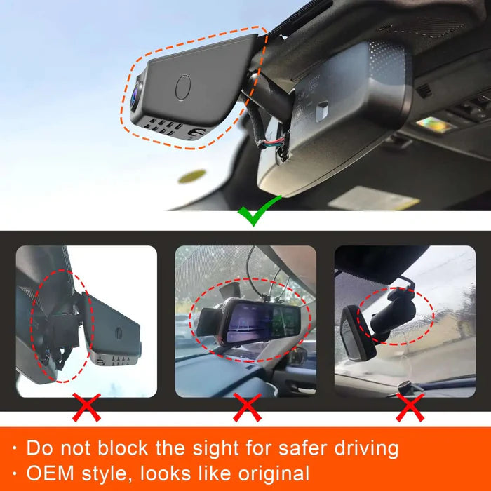 Mangoal Front 4K & Rear 1080P fit for Ford