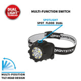 Nightstick Dual-Light Headlamp