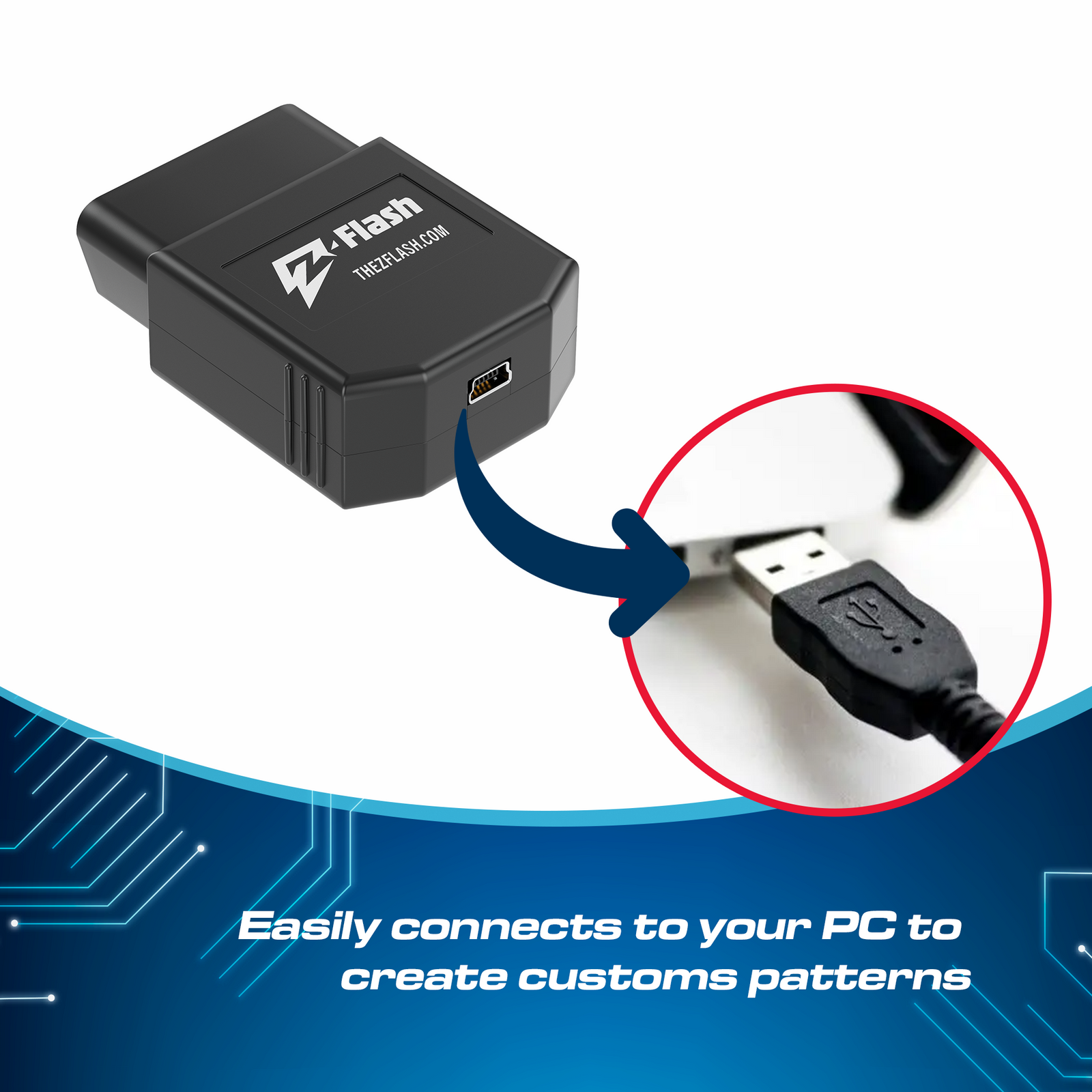ZFlash OBD Plugin Flasher Switch Module for Ford