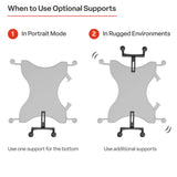 Ram Mounts RAM® X-Grip® 12"-13" Tablet Mount for '15-26 Ford F-150, F-250 + More