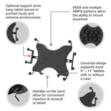Ram Mounts RAM® X-Grip® 12"-13" Tablet Mount for '15-26 Ford F-150, F-250 + More