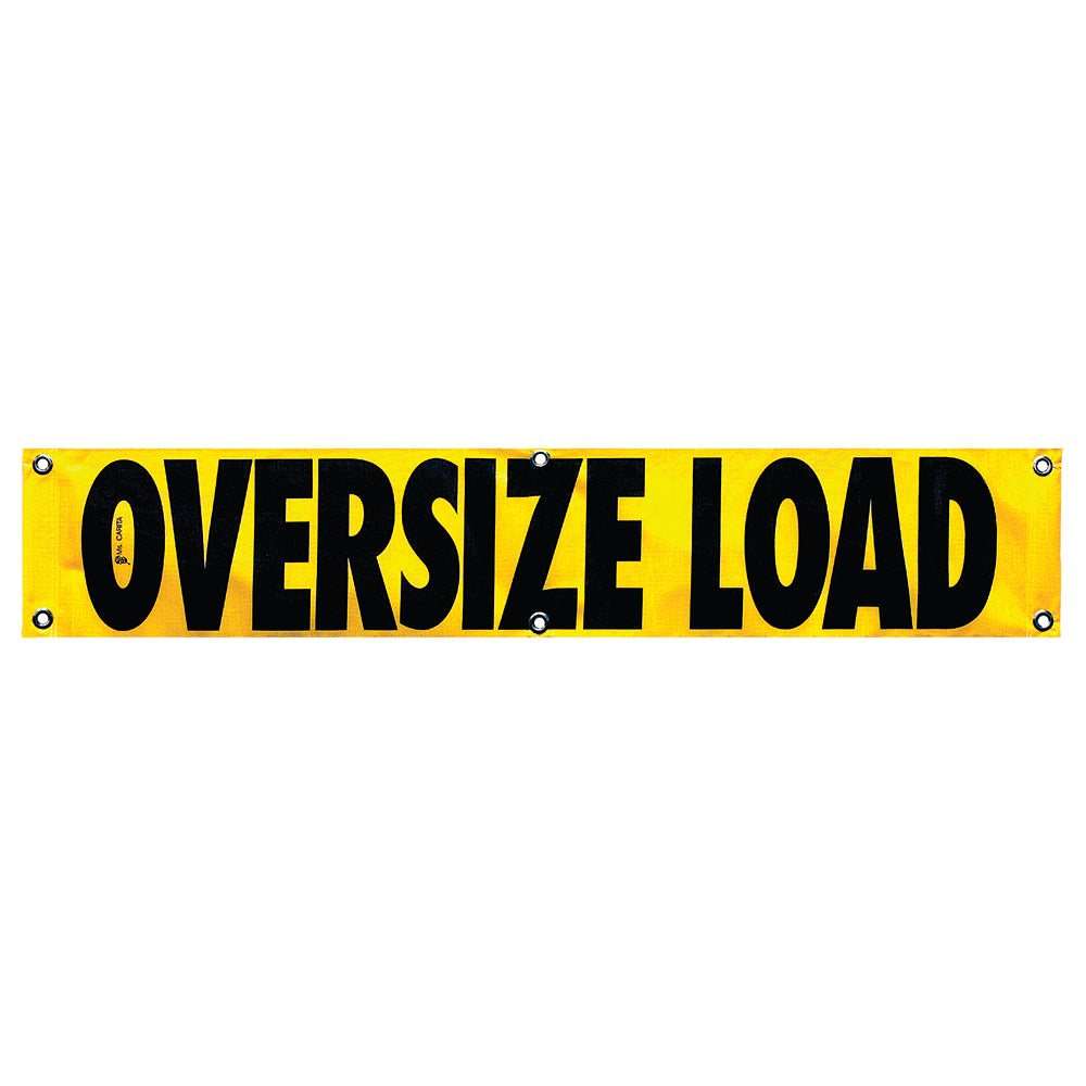 SafeTruck 12” x 60” Oversize Load Vinyl Banner