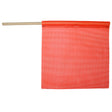 SafeTruck 18” x 18” Orange Mesh Flag w/Staff