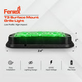 Feniex T3 Surface Mount Grille Light